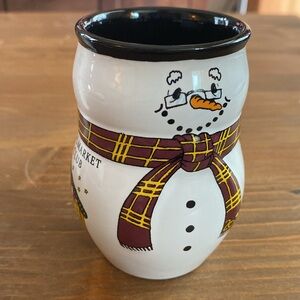 Christkindlmarket Kinder Club Snowman Ceramic Mug 2018